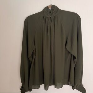 Madewell Chiffon Turtleneck